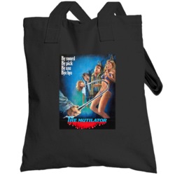 The Mutilator Classic 80s Horror Slasher Movie Poster Totebag