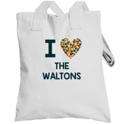 I Love The Waltons Favorite Tv Show Totebag