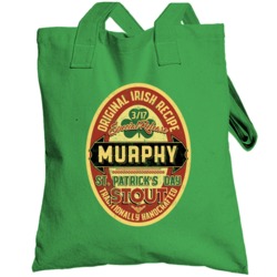 Murphy Original Irish Stout Beer Label St Patricks Day Last Name Toteb