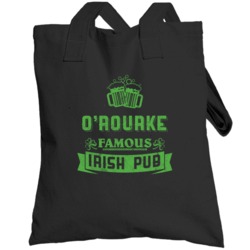 O'rourke Famous Irish Pub Last Name Beer Drinking Team St Patricks Day