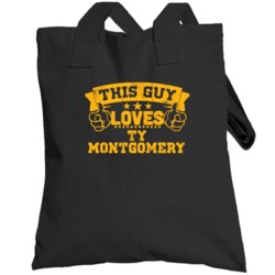 This Guy Loves Ty Montgomery Green Bay Football Sports Athlete Totebag