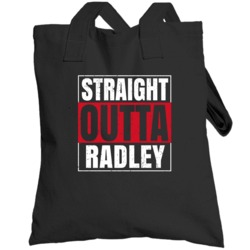 Straight Outta Radley England City Grunge Parody Totebag