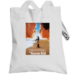 The Karate Kid Classic 80s Action Movie Poster Totebag
