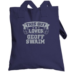 This Guy Loves Geoff Swaim Dallas Football Sports Athlete Totebag
