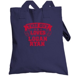 This Guy Loves Logan Ryan New England Football Sports Athlete Totebag