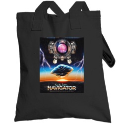 Flight Of The Navigator Classic 80s Sci Fi Movie Poster Totebag