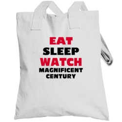 Eat Sleep Watch Magnificent Century Tv Show Totebag