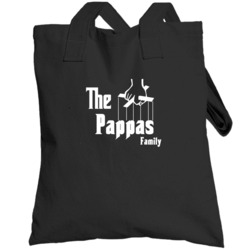 Pappas Mob Parody Greek Greece Last Name Totebag