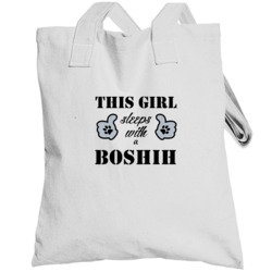 This Girl Sleeps With A Boshih  Lover Totebag