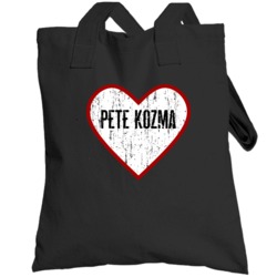Pete Kozma St Louis Baseball Player Heart Distressed Style Fan Totebag
