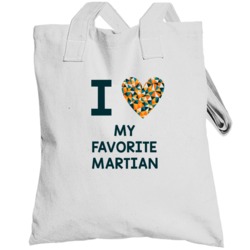 I Love My Favorite Martian Favorite Tv Show Totebag