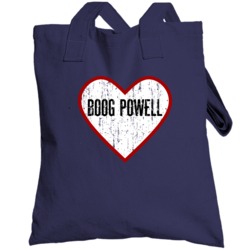 Boog Powell Seattle Baseball Player Heart Distressed Style Fan Totebag