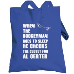 Al Oerter Kansas Sports Boogeyman Funny Fear Totebag