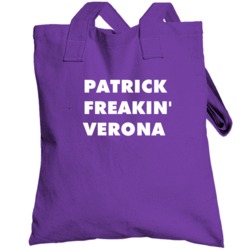 Patrick Freakin' Verona 10 Things I Hate About You Totebag