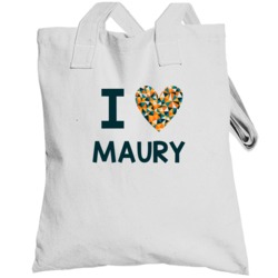 I Love Maury Favorite Tv Show Totebag