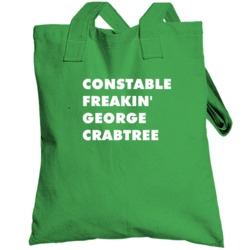 Constable Freakin' George Crabtree Murdoch Mysteries Totebag