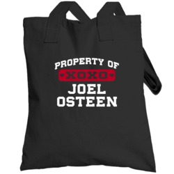 Joel Osteen Property Of Religious Church Totebag