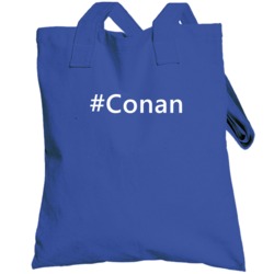 Hashtag Conan Trending Tv Show Totebag