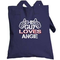 This Guy Angie Love Bites Totebag