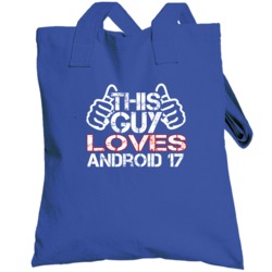 This Guy Android 17 Dragon Ball Z Totebag