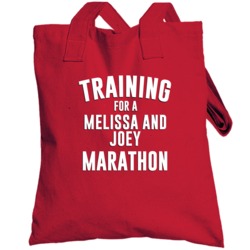 Training For Melissa And Joey Marathon Netflix Series Tv Show Fan Tote