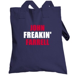 John Farrell Cleveland Baseball Sports Freakin Totebag
