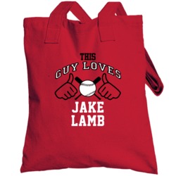 This Guy Loves Jake Lamb Arizona Baseball Player Classic Totebag