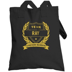 Team Ray Lifetime Member Last Name Surname Totebag