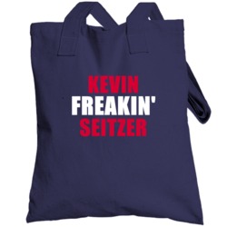 Kevin Seitzer Cleveland Baseball Sports Freakin Totebag