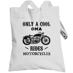 Only A Cool Oma German Grandmother Rides Motorcycles Funny Mother's Da