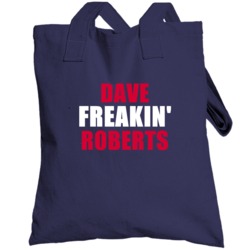 Dave Roberts Cleveland Baseball Sports Freakin Totebag