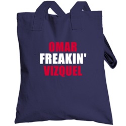 Omar Vizquel Cleveland Baseball Sports Freakin Totebag