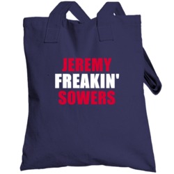 Jeremy Sowers Cleveland Baseball Sports Freakin Totebag