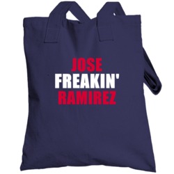 Jose Ramirez Cleveland Baseball Sports Freakin Totebag