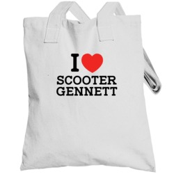 I Heart Scooter Gennett Milwaukee Baseball Player Classic Totebag