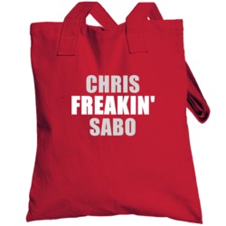 Chris Sabo Cincinnati Baseball Sports Freakin Totebag
