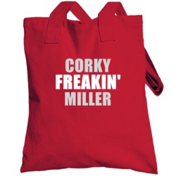 Corky Miller Cincinnati Baseball Sports Freakin Totebag