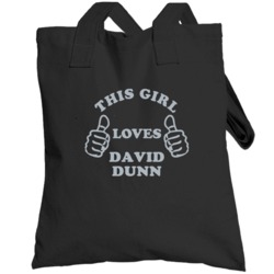 David Dunn Love Me Some Basketball Hockey Baseball Football Totebag