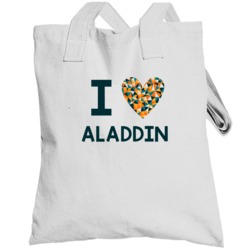 I Love Aladdin Favorite Tv Show Totebag