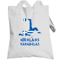 Nikolaos Karabelas Greek Greece Actor Sports Soccer Loves Totebag