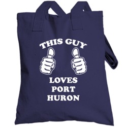Port Huron Michigan This Guy Loves Totebag