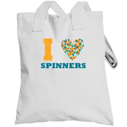 I Heart Spinners Popular Occupation Totebag
