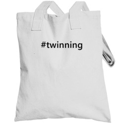 Hashtag Twinning Popular Trending Essential Ig Caption Totebag
