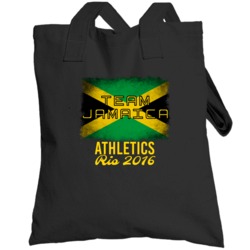 Jamaica Athletics Rio 2016 Olympic Team Flag Totebag
