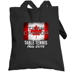 Canada Table Tennis Rio 2016 Olympic Team Flag Totebag