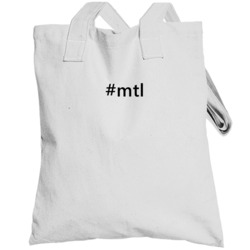 Hashtag Mtl Popular Trending Essential Ig Caption Totebag