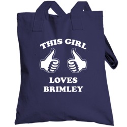 Brimley Michigan This Girl Loves Totebag