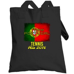 Portugal Tennis Rio 2016 Olympic Team Flag Totebag