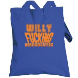 Fcking Willy Hernangomez Funny Player New York Basketball Totebag