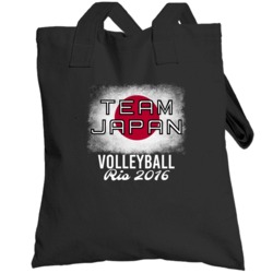 Japan Volleyball Rio 2016 Olympic Team Flag Totebag